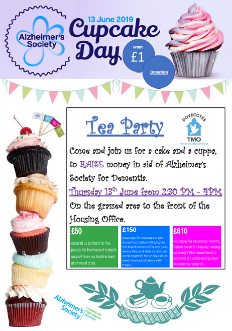 Cupcake Day 2019 for Alzheimer’s Society